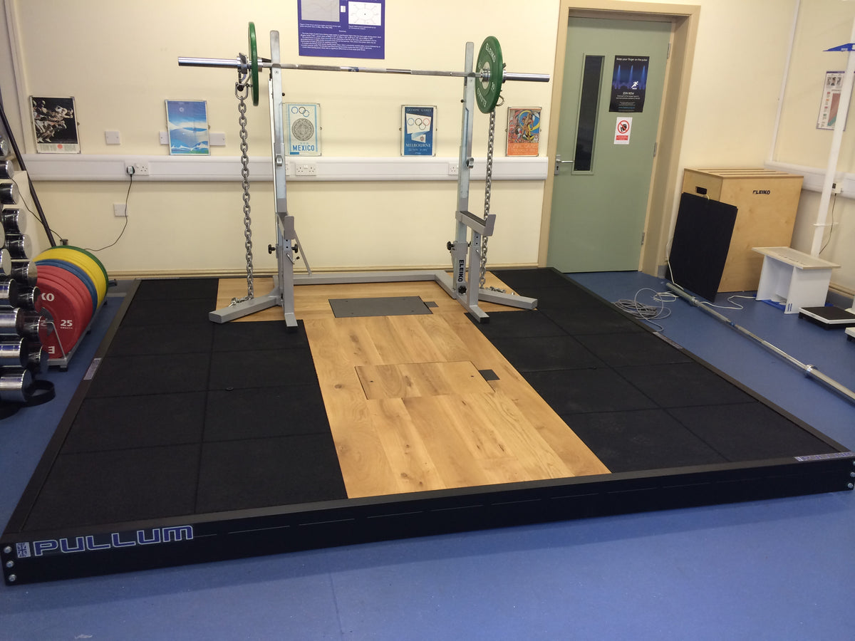 Custom discount weightlifting platform