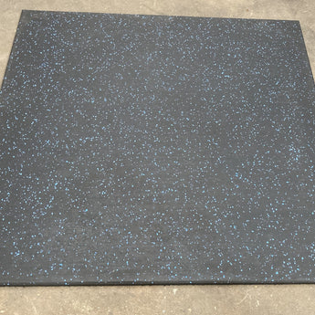 15mm Blue Fleck Rubber Flooring