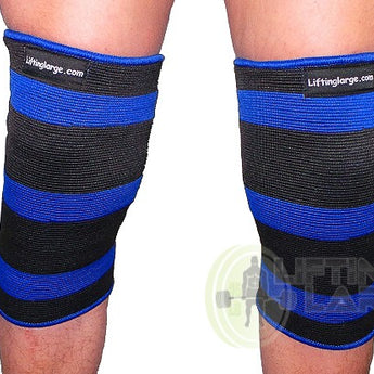 Lifting Large - Blue Crusher 2 ply Knee or Elbow Sleeves